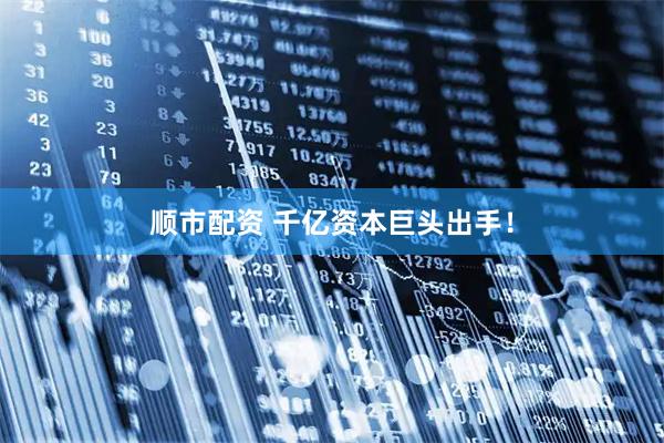 顺市配资 千亿资本巨头出手！