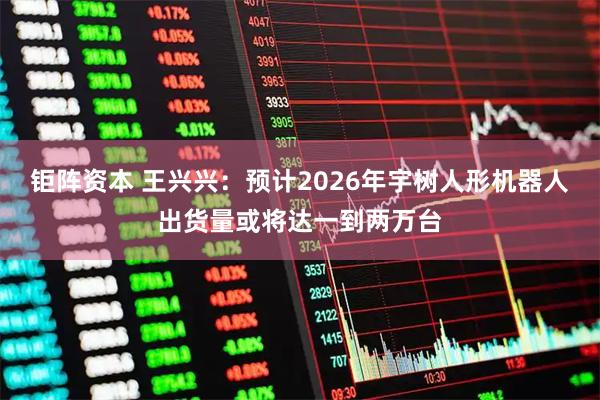 钜阵资本 王兴兴：预计2026年宇树人形机器人出货量或将达一到两万台
