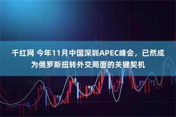 千红网 今年11月中国深圳APEC峰会,已然成为俄罗斯扭转外交局面的关键契机